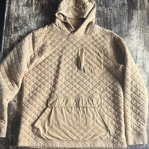 Marmot Quilted Beige Hoodie